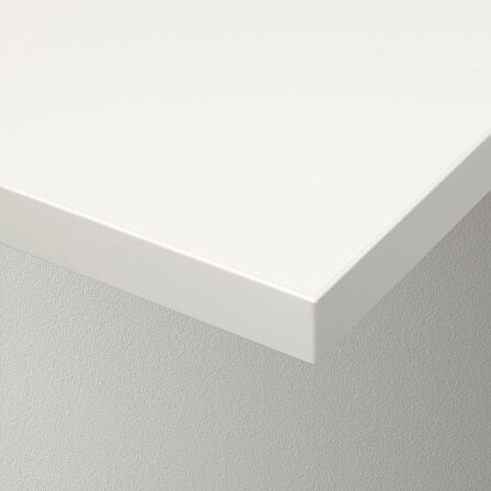 Duvar rafı parçası, beyaz, 120x30 cm