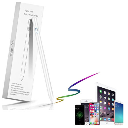 BUFFER® Evrensel Tablet ve Dokunmatik Telefonlarla Uyumlu Hassas Çizim ve Tasarım Kalemi 