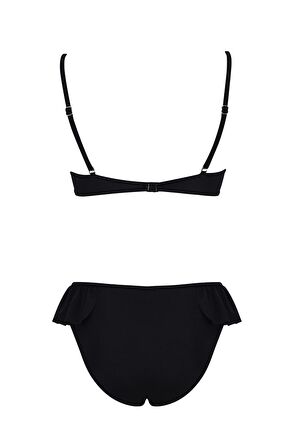 Volanlı Deniz Kabuklu Bikini Takım