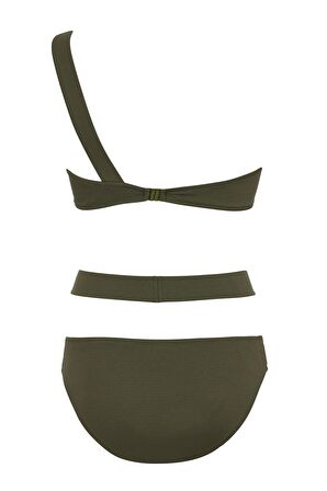 Tek Omuz Halkalı Bikini Takım