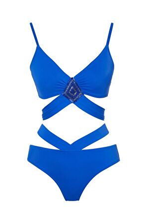 İşlemeli Tasarım Bikini Takım SLR 428