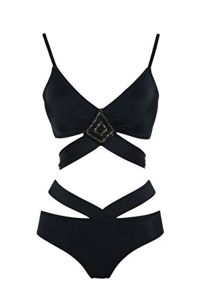 İşlemeli Tasarım Bikini Takım SLR 430