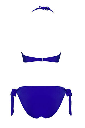Aksesuarlı Straplez Bikini Takım 