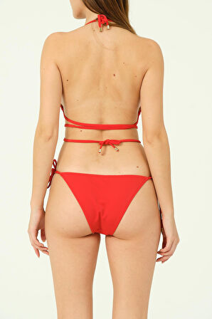 Brezilya Kaplı Yarım Destekli Bikini Takım 