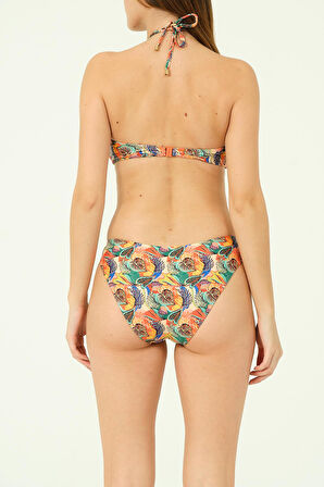 Straplez Aksesuarlı  Bikini Takım 