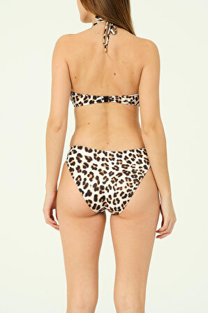 Straplez Aksesuarlı  Bikini Takım 