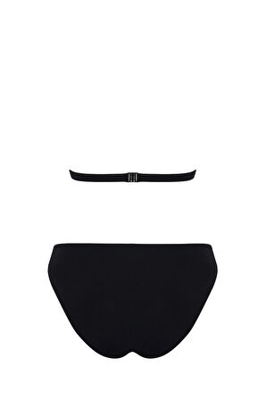 Aksesuarlı Kaplı Destekli Bikini Takım 