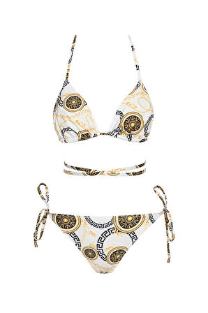 Brezilya Üçgen İpli Bikini Takım 2 