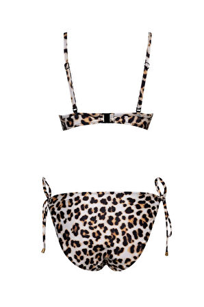 Telli Balenli Çıkarılabilir Destekli Bikini Takım 