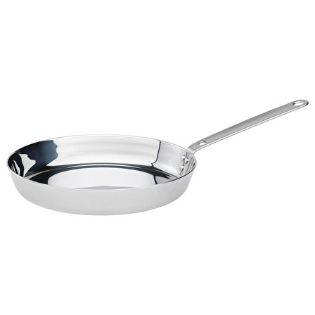 Kızartma tavası, paslanmaz çelik, 28 cm