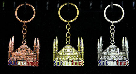 Metal Sultanahmet Anahtarlık Model 2