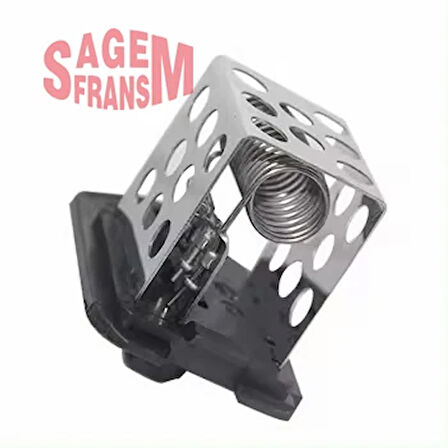 FAN REZİSTANSI SİYAH PARTNER-BERLINGO-P607-P406-P807-P206-P307-P206-JUMPY-C3-XSARA-C8-C5 1267 E3 1267 63 1267 A9 9641212480