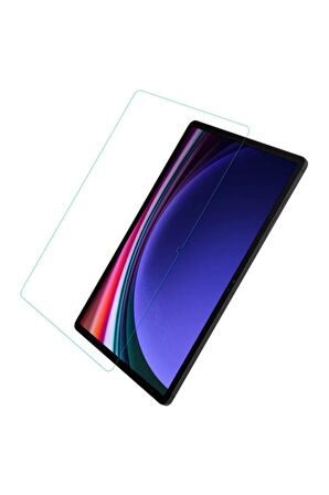 Samsung Galaxy Tab S9 Plus SM-X810 ile Uyumlu Kırılmaz Tablet Temperli Cam Ekran Koruyucu