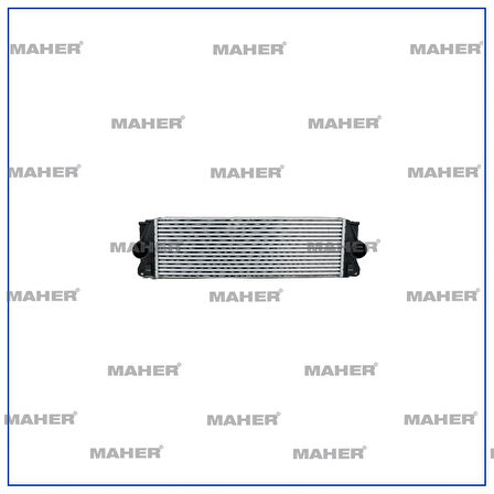 TURBO RADYATÖRÜ (INTERCOOLER) CRAFTER 2006-2012 DÜZ BOĞAZ BRAZING 2E0145804