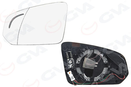 AYNA CAMI ISITMALI ASFERİK SOL VOLVO XC40 2019 ŞERİT ASİSTANINA SAHİP ARAÇLAR 31477517