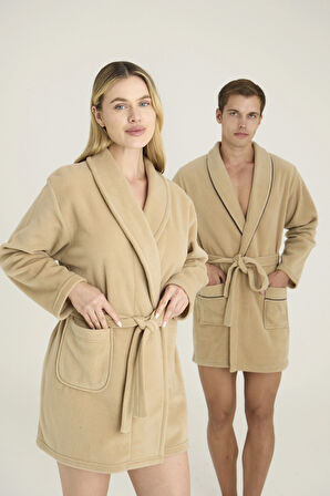 280 Kadın Polar Tek Rob - Deve Tüyü - L