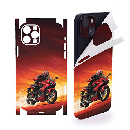 Apple İphone 14 plus full kaplama koruma sticker kılıfsız kullanım çizilme önleyici MOTOR