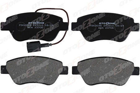 ÖN BALATA DOBLO-ALBEA-LINEA-STILO-FIORINO 1.3MJTD-BIPPER-NEMO 1.4 HDI FIŞLI 77364393 77363942 77364158 77363974