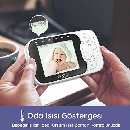 Hubble Nursery View Glow 2.8 Dijital Bebek Kamerası HBL10