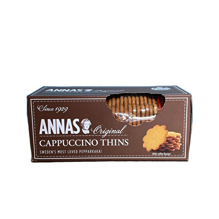Annas Cappucino Thins Kahveli̇ Bisküvi̇ 150 Gr