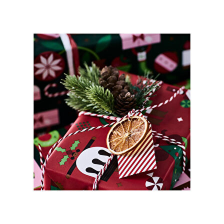 Yapay bitki, yeşil-kahverengi, 15 cm, çam, iç-dış mekan