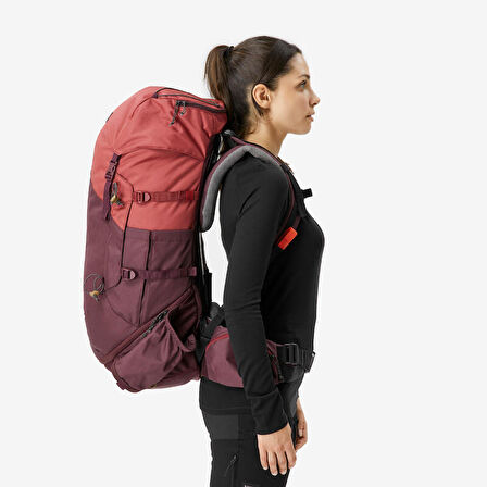 Kadın Outdoor Trekking Sırt Çantası - 50 L - MT100 Easyfit