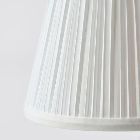 Abajur Başlığı, Beyaz, 19 cm