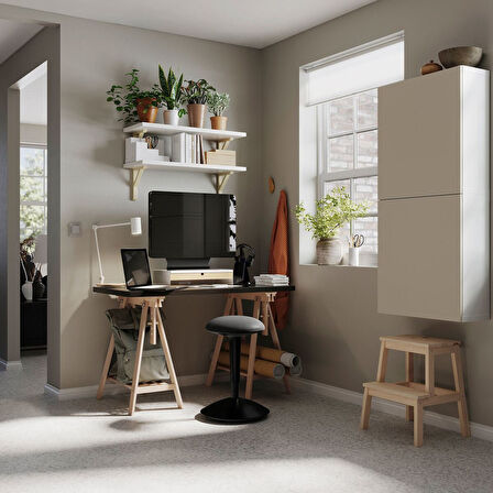 Çalışma masası, venge-huş, 120x60 cm