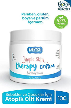 Babyton Atopik Cilt Hassas Vücut Kremi 100ml