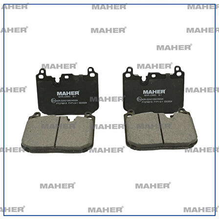 FREN BALATA MINI 2013 COOPER F55 / MINI 2014 CLUBMAN F54 / MINI 2016 COUNTRYMAN F60 ÖN 34106860020