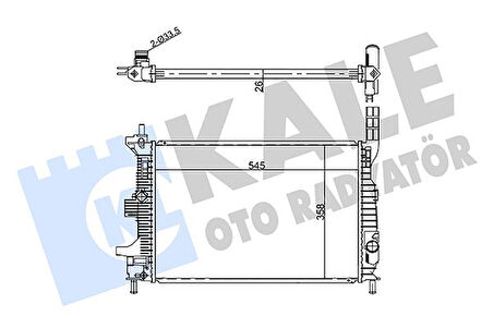 MOTOR SU RADYATOR FOCUS 3 2013 TRANSIT CONNECT 2014 1.0 ECOBOOST CV618005VC CV618005VB CV618005VA