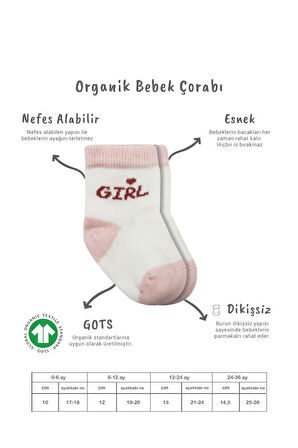 Bistyle 3'Lü Penye Boy And Girl Soket Çorap BS10114 Pembe