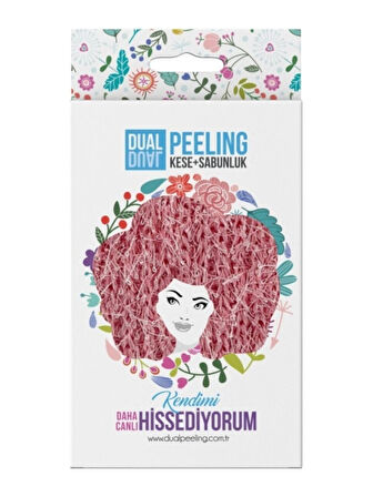 Kese + Sabun Köpürtme Bir Arada! | 2’si 1 Arada Duş Kesesi
