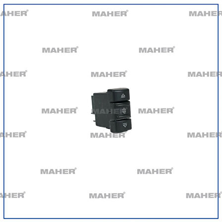 DÜĞME CAM AÇMA R19 (ÇİFTLİ) SOL 7700817339