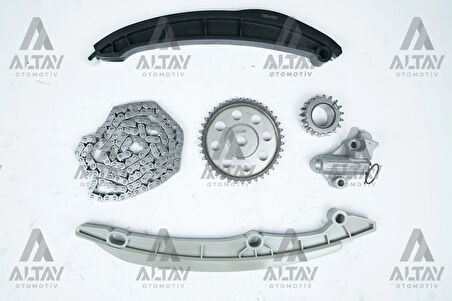 EKSANTRİK ZİNCİR SETİ JETTA / TİGUAN / RAPİD / YETİ 2015 CAVA-CAVD-CAXA-CTHD-CKMA 1.4 TSI (6 PARÇA) 03C198229K