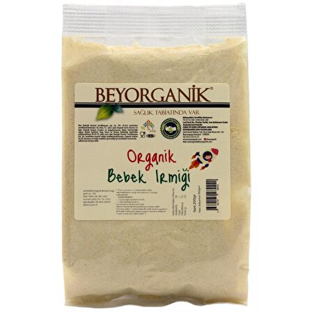 Beyorganik Organik Bebek İrmiği 200gr 