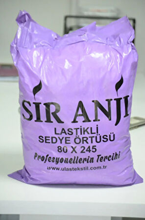Sir Anji Lastikli Sedye Örtüsü