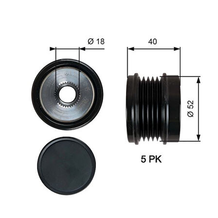 ALTERNATOR KASNAGI MERCEDES W176 W246 C117 10156 A2701550315