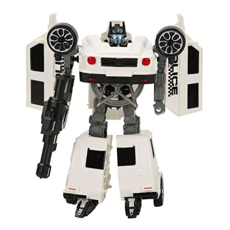 S00005039 ROBOT TRANSFORMER POLİS SET 3R.2A.