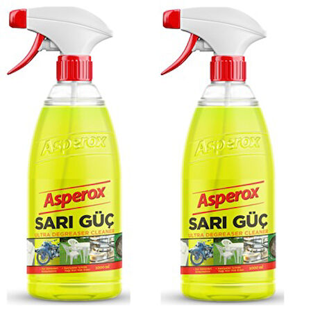 Asperox Sarı Güç 2x1 lt Sprey