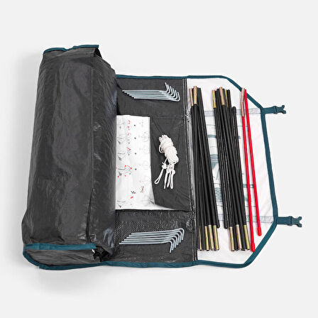 3 Kişilik Kamp Çadırı - MH100 Fresh & Black