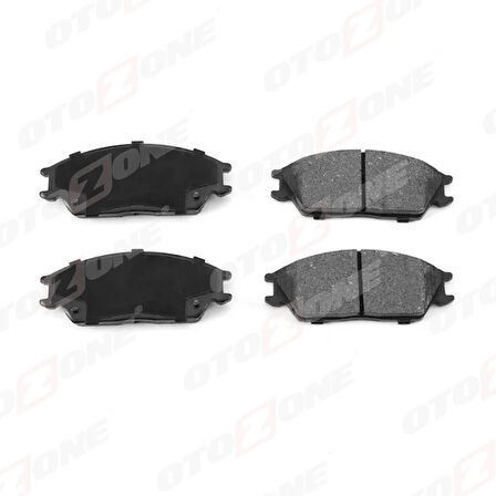 ÖN FREN BALATA HYUNDAI ACCENT 1.3L 1.5L 1.6L BENZINLI 1.5L CRDI DIZEL 1995-2005 / GETZ 1.1L 1.3L 1.4L BE NZINLI 1.5L CRDI DIZEL 2002-2009 / EXCEL 1990-1995 / SCOUPE 1992-1996 581011CA10 5810122A10 5810124C00