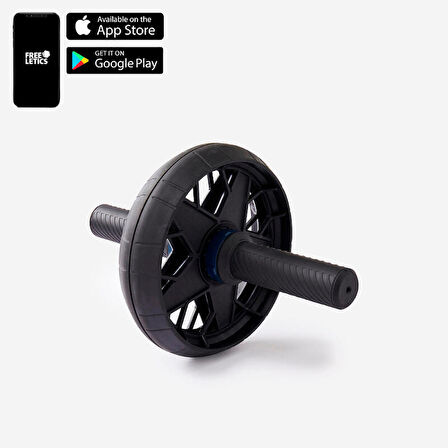 Karın Kası Egzersiz Aleti - Ab Wheel - Siyah