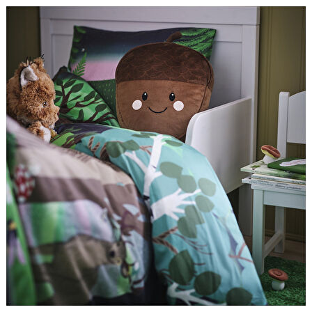 Minder, kahverengi, 32x37 cm