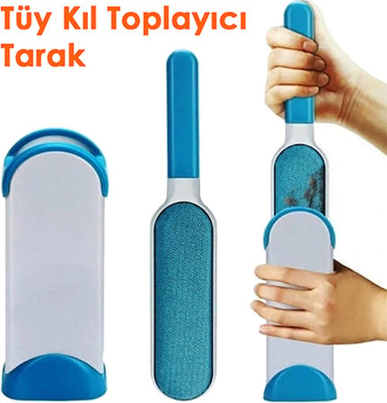 BakGelAl Kendi Kendini Temizleyen Kedi Köpek Tüy Toplayıcı Fırça – Koltuk, Kıyafet ve Kumaş Tüy Temizleme Seti