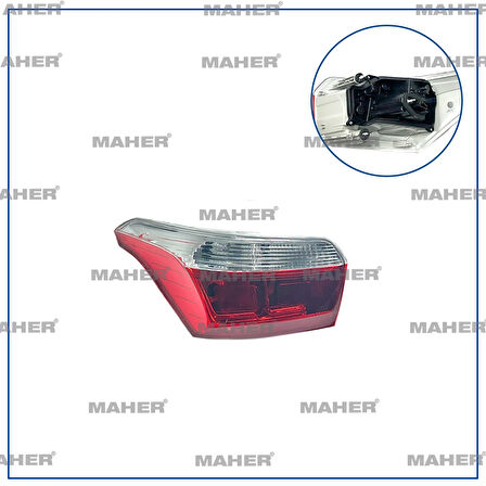 STOP LAMBASI C-ELYSEE 2012-2016 SOL (DUYLU) 9674809080