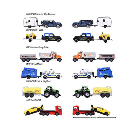 8503002001 City Trailer 6-asst