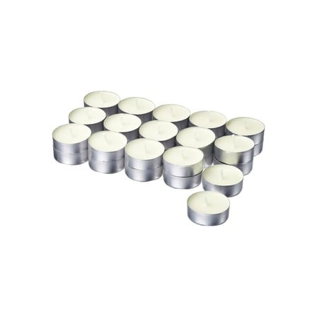 kokulu tealight mum, bej, 3.5 saat, vanilya