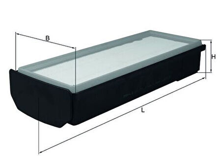 HAVA FILTRESI BMW N57 F10 F30 F32 F34 F36 F01 F25 F26 E70 E71 F15 F16 13718518111