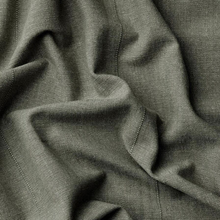 Fon perde/2 kanat, açık gri-yeşil, 140x300 cm